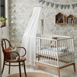 Leander Ciel De Lit Bébé Linea Et Luna -Produits Pour Bébé ciel lit bebe linea luna blanc leander bambinou lifestyle