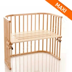Berceau Cododo Maxi Naturel Verni -Produits Pour Bébé cododo v2 8