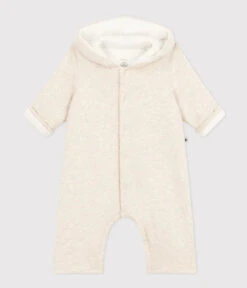 PETIT BATEAU Combinaison Longue Montélimar Chiné -Produits Pour Bébé combinaison longue montelimar chine 3m petit bateau bambinou