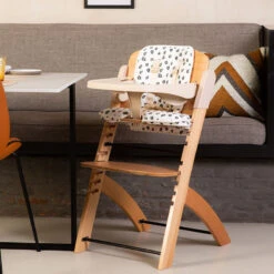 Childhome Coussin Pour Chaise Haute Evosit -Produits Pour Bébé coussin chaise haute evosit jersey childhome bambinou ambiance