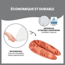 BabyMoov Coussin De Maternité B.Love Earth Terracotta -Produits Pour Bébé coussin maternite b love earth terracotta babymoov bambinou durable