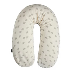 Candide Coussin De Maternité Jersey Cœurs/gris