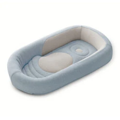 Coussin Réducteur Welcome Pod -Produits Pour Bébé coussin reducteur welcome pod peaceful blue inglesina bambinou produit face