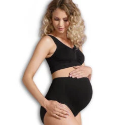Carriwell Culotte De Grossesse Sans Coutures Noir 8 Carriwell Culotte De Grossesse Sans Coutures Noir -Produits Pour Bébé culotte maternite sans coutures noir carriwell bambinou femme 4