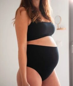 Culotte Taille Haute Everyday -Produits Pour Bébé culotte taille haute everyday noir s m mamahangs bambinou lifestyle3 1