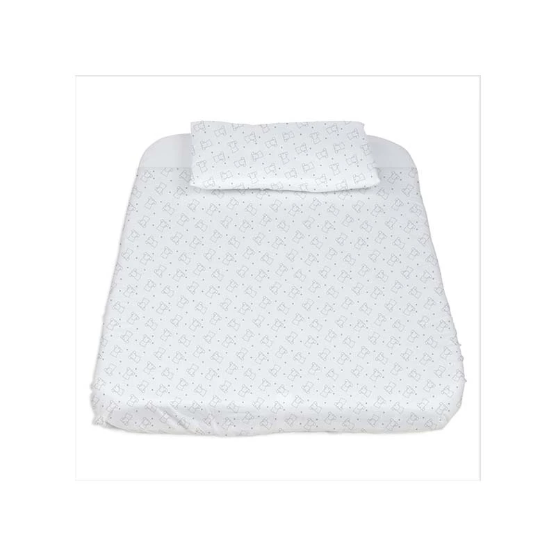 CHICCO Ensemble Linge De Lit 3 Pièces Pour Berceau Cododo Next2Me : Taie Oreiller + Drap Housse + Drap Bear 1 CHICCO Ensemble Linge De Lit 3 Pièces Pour Berceau Cododo Next2Me : Taie Oreiller + Drap Housse + Drap Bear