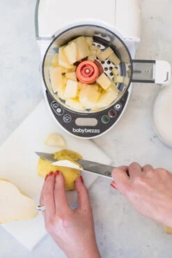 Robot Culinaire Food Maker Deluxe -Produits Pour Bébé foodmakerdeluxe babybrezza fruit