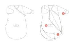 Gigoteuse Hiver Magic Bag Pady Jersey Choux 1-4 Mois