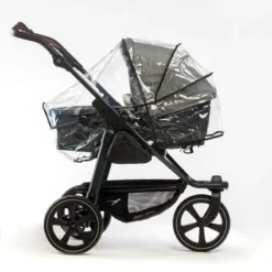 Habillage Pluie Pour Poussette Mono 2 Combinée 6 Habillage Pluie Pour Poussette Mono 2 Combinée -Produits Pour Bébé habillage pluie pour unite combinee mono 2 tfk bambinou poussette 1