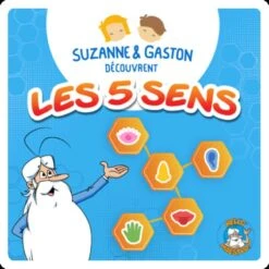 Histoire à écouter Suzanne Et Gaston Découvrent Les 5 Sens