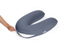 BabyMoov Housse De Coussin De Maternité Doomoo Tetra Jersey Blue