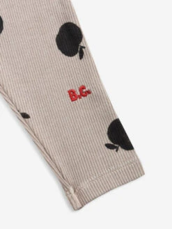 Bobo Choses Legging Beige Pomme -Produits Pour Bébé legging beige pomme 3 6m bobo choses bambinou jambe