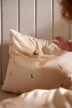 Filibabba Linge De Lit Junior -Produits Pour Bébé linge de lit junior gots carrot thief filibabba bambinou lifestyle3