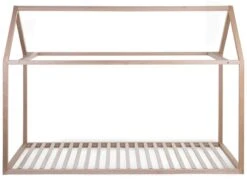 Childhome Lit Enfant Cabane 90 X 200 Cm Naturel -Produits Pour Bébé lit enfant cabane 90 200 naturel childhome bambinou structure