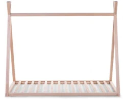 Childhome Sommier Lit Tipi Et Cabane 90 X 200 Cm Naturel -Produits Pour Bébé lit enfant tipi 70 140 cm naturel childhome bambinou sommier 1