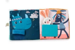 Lilliputiens Livre D'activités En Tissu Joe Et Son Doudou -Produits Pour Bébé livre activites tissu joe doudou lilliputiens bambinou page 4