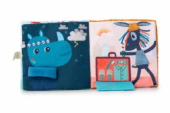 Lilliputiens Livre D'activités En Tissu Joe Et Son Doudou -Produits Pour Bébé livre activites tissu joe doudou lilliputiens bambinou page 5