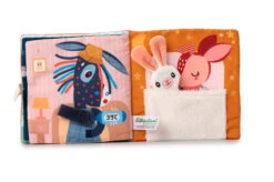 Lilliputiens Livre D'activités En Tissu Stella Et Son Doudou