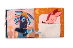 Lilliputiens Livre D'activités En Tissu Stella Et Son Doudou -Produits Pour Bébé livre activites tissu stella doudou lilliputiens bambinou page 4