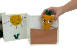 Tiny Love Livre Double Face - Garden Of Adventures -Produits Pour Bébé livre double face garden of adventures tiny love bambinou carotte amovible