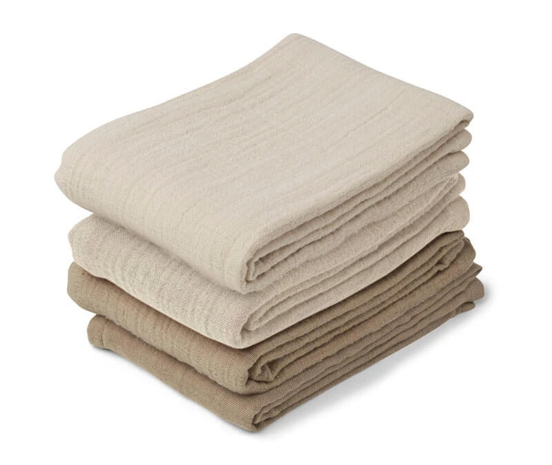 Liewood Lot De 4 Langes En Mousseline Léon 1 Liewood Lot De 4 Langes En Mousseline Léon