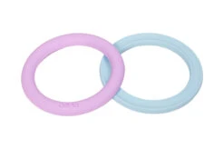 Lot De 6 Anneaux D'éveil Et Dentition -Produits Pour Bébé lot 6 anneaux eveil dentition pastel dena bambinou duo