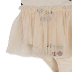 Maillot De Bain à Volants Cerise -Produits Pour Bébé maillot bain volants cerise konges slojd bambinou zoom bas