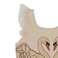 Maillot De Bain à Volants Swan