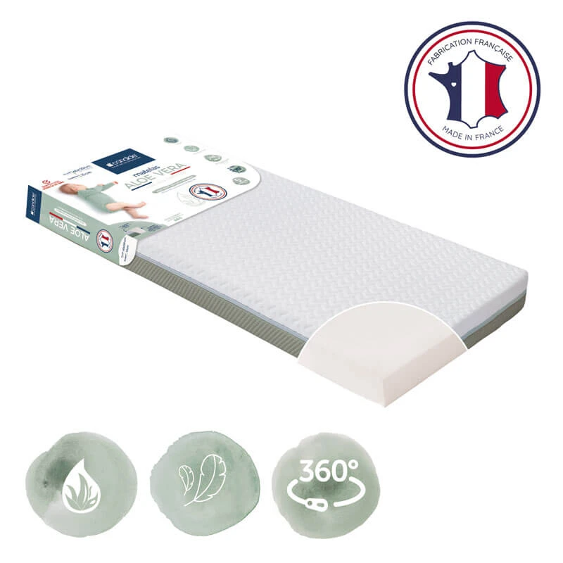 Candide Matelas Aloé Vera Déhoussable 3 Candide Matelas Aloé Vera Déhoussable – Image 3