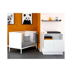 Meuble à Langer Webaby Blanc 9 Meuble à Langer Webaby Blanc -Produits Pour Bébé meuble langer webaby blanc at4 bambinou contexte