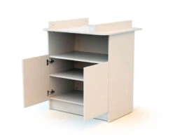 Meuble à Langer Webaby Blanc 7 Meuble à Langer Webaby Blanc -Produits Pour Bébé meuble langer webaby blanc at4 bambinou ouvert