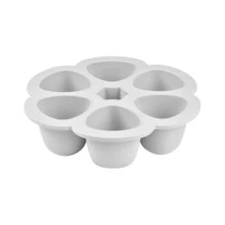 Beaba Moule De Congélation En Silicone 6 X 90 Ml -Produits Pour Bébé moule congelation silicone 6 90 ml light mist beaba bambinou alveoles