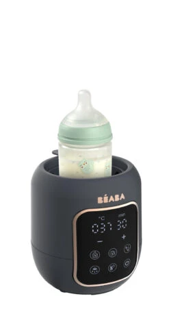 Beaba Multi Milk Chauffe Biberon Multifonction Night Blue -Produits Pour Bébé multi milk chauffe biberon multifonctions night blue beaba bambinou lateral ouvert biberon