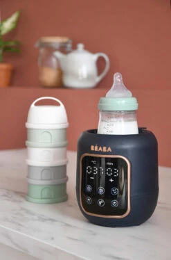 Beaba Multi Milk Chauffe Biberon Multifonction Night Blue -Produits Pour Bébé multi milk chauffe biberon multifonctions night blue beaba bambinou lifestyle4