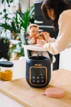 Beaba Multi Milk Chauffe Biberon Multifonction Night Blue -Produits Pour Bébé multi milk chauffe biberon multifonctions night blue beaba bambinou lifestyle7