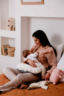 Candide Multirelax Jersey Cœurs/gris -Produits Pour Bébé multirelax jersey coeurs gris candide bambinou lifestyle4