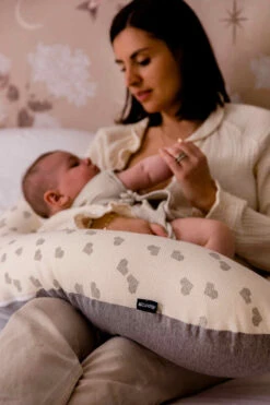 Candide Multirelax Jersey Cœurs/gris -Produits Pour Bébé multirelax jersey coeurs gris candide bambinou lifestyle6