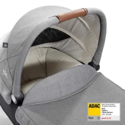 Joie Nacelle Auto Calmi Groupe 0 Avec Habillage Pluie Inclus -Produits Pour Bébé nacelle auto calmi groupe 0 carbon joie bambinou canopy