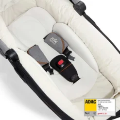Joie Nacelle Auto Calmi Groupe 0 Avec Habillage Pluie Inclus -Produits Pour Bébé nacelle auto calmi groupe 0 carbon joie bambinou interieur