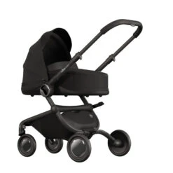 Mima Poussette Creo Avec Nacelle + Chancelière En Option -Produits Pour Bébé nacelle poussette creo black mima bambinou poussette face parent 1
