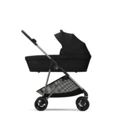 CYBEX Pack Duo Poussette Compacte Melio 3 Carbon + Nacelle -Produits Pour Bébé nacelle poussette melio 3 moon black cybex bambinou poussette 3