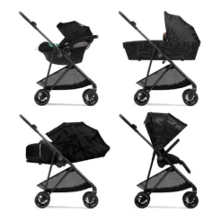 CYBEX Nacelle Poussette Melio 3 Street 9 CYBEX Nacelle Poussette Melio 3 Street -Produits Pour Bébé nacelle poussette melio 3 street real black cybex bambinou travel system