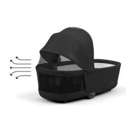 CYBEX Nacelle Luxe Poussette Priam 4 Et E-Priam 2 12 CYBEX Nacelle Luxe Poussette Priam 4 Et E-Priam 2 -Produits Pour Bébé nacelle priam sepia black rosegold cybex bambinou116 1