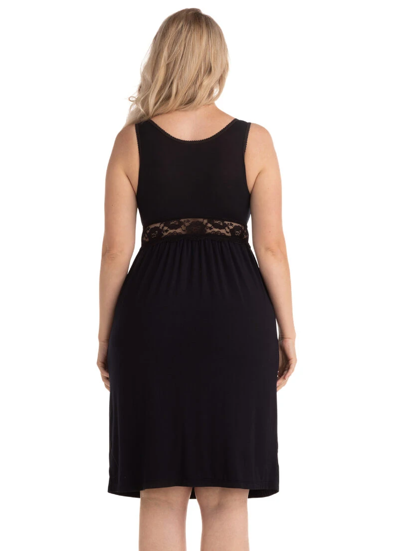 Carriwell Nuisette De Maternité Et D'allaitement Noire 2 Carriwell Nuisette De Maternité Et D'allaitement Noire – Image 2