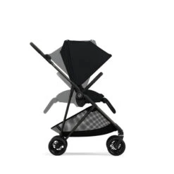 CYBEX Pack Duo Poussette Compacte Melio 3 Carbon + Nacelle -Produits Pour Bébé pack duo poussette compacte melio 3 carbon nacelle cybex bambinou reversible