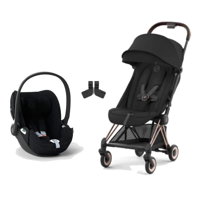 CYBEX Pack Duo Poussette Ultra-compacte Coya + Cloud T I-Size + Adaptateurs Offerts ! 3 CYBEX Pack Duo Poussette Ultra-compacte Coya + Cloud T I-Size + Adaptateurs Offerts ! – Image 3