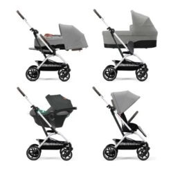 CYBEX Pack Duo Poussette Eezy S Twist+ 2 + Nacelle S -Produits Pour Bébé pack poussette eezy s twist plus 2 nacelle s cybex bambinou travel system