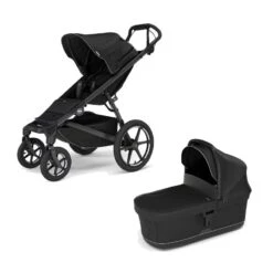Thule Poussette Urban Glide 4 Roues Avec Nacelle -Produits Pour Bébé pack poussette urban glide 4 roues nacelle thule bambinou cover