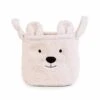 Childhome Panier De Rangement Teddy écru 25 X 20 Cm