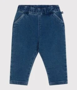 PETIT BATEAU Pantalon Jean Bleu Délavé -Produits Pour Bébé pantalon jean bleu delave 6m petit bateau bambinou